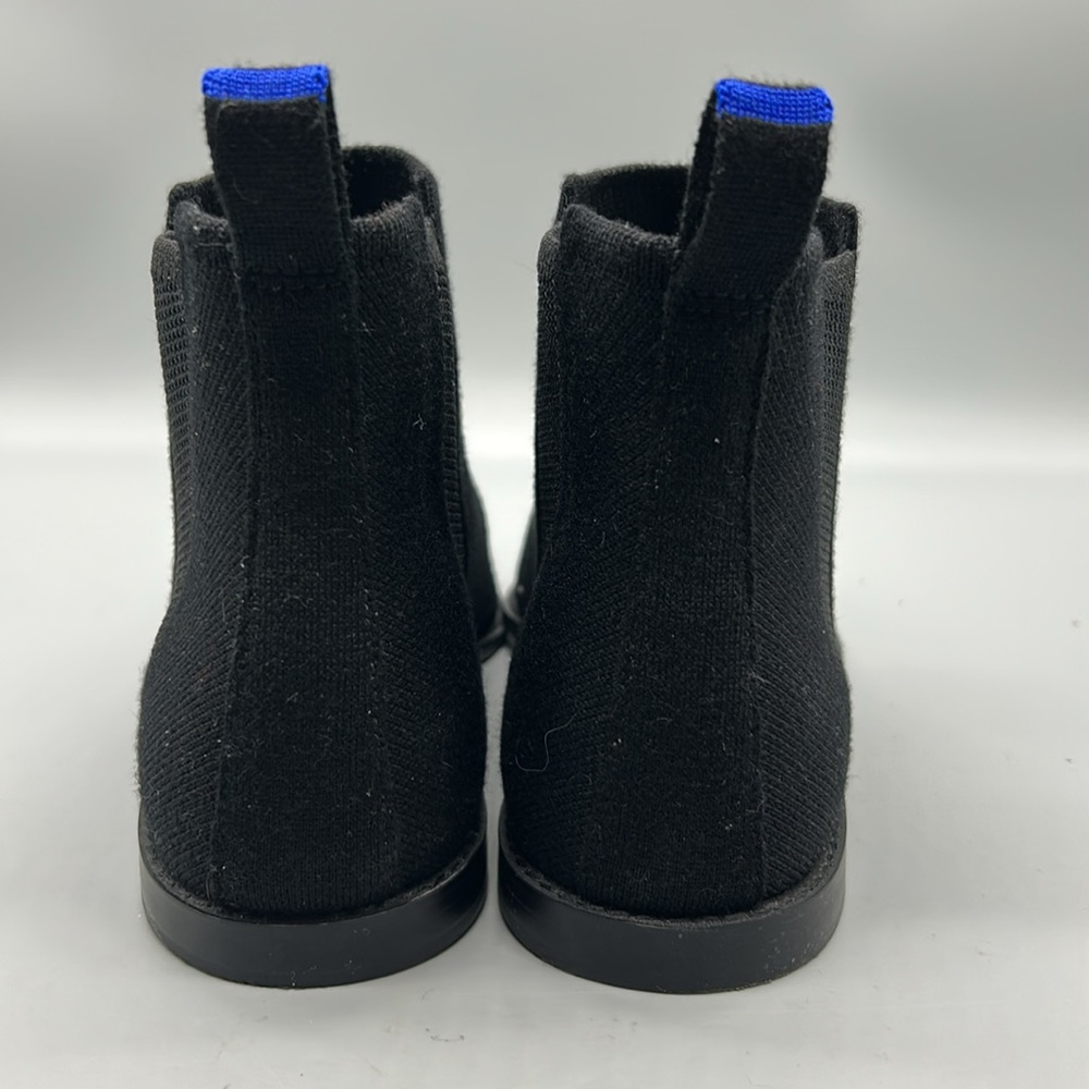 Rothy’s The Merino Ankle Boot in Onyx Black - Picture 4 of 9